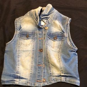 Girls Jean Vest